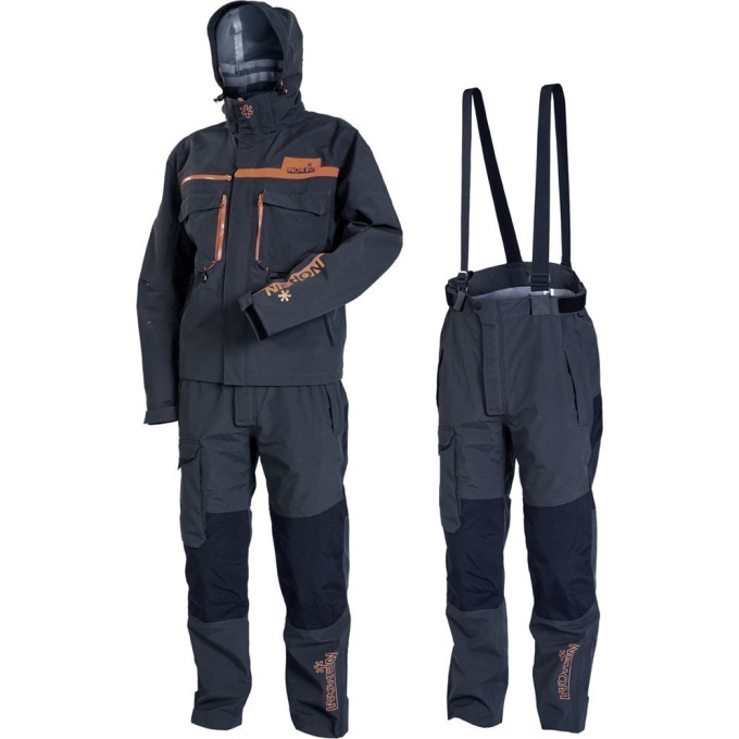 Костюм демисезонный NORFIN Pro Dry Gray 01, размер S 514101-S